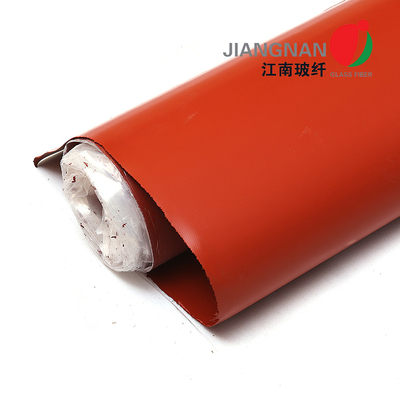 17 オンス 溶接保護用 赤色シリコンコーティング ファイバーグラス布