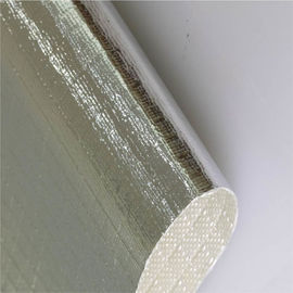 ALFW600管の絶縁材のためのアルミ ホイルが付いている高温ガラス繊維の布