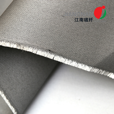 Puのコーティングが付いているステンレス鋼が付いている0.7mmの厚さのガラス繊維の溶接の布のFirestop生地