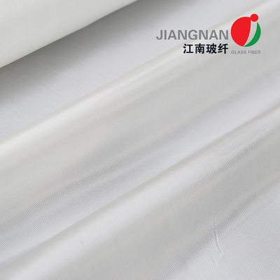 平織りのISO9001証明のガラス繊維の生地が付いている白い編まれたガラス繊維の生地